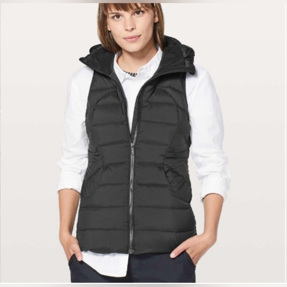 Lululemon Black Puffer Vest